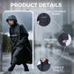 🎁Hot Sale 49% OFF⏳Waterproof Long Raincoat with Hood for Scooter