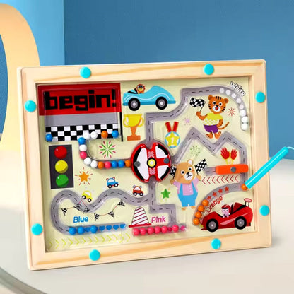 Magnetic Maze Walking Beads Fingertip Training Toys