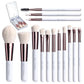💖💖Travel Makeup Brush Set with LED Light Mirror