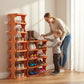 Multi-Layer Vertical Shoe Rack Organizer