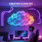 📢📢50  % OFF !!⏰⏰DIY USB-Powered Thundercloud LED Light Decor🌈☁️