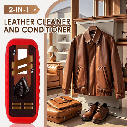 🔥Hot Sale 50% OFF🔥2-in-1 Leather Cleaner and Conditioner