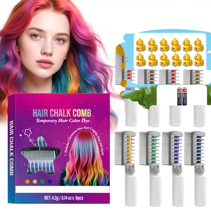 Vibrant Temporary Hair Color Comb Kit