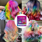 Vibrant Temporary Hair Color Comb Kit