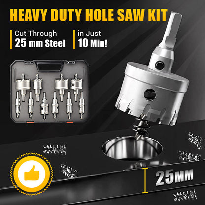 🎄🎅Christmas special offer🔥Carbide-Tipped Hole Cutter for Metal