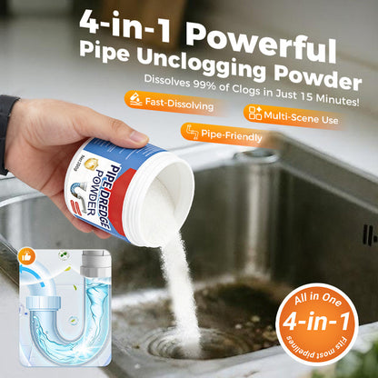 🔥Hot Sale 50% OFF🔥4-in-1 Powerful Pipe Unclogging Powder