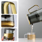 Glass Tea Pot with Magnetic Water Separation
