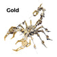 📢📢 50 % OFF !! 🦂 3D Scorpion Metal Puzzle – Mechanical Assembly Model, Challenging & Decorative 🧩⚙️