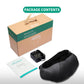 Heated Shiatsu Neck Massager｜16 Deep-Kneading Nodes｜Relax Muscles