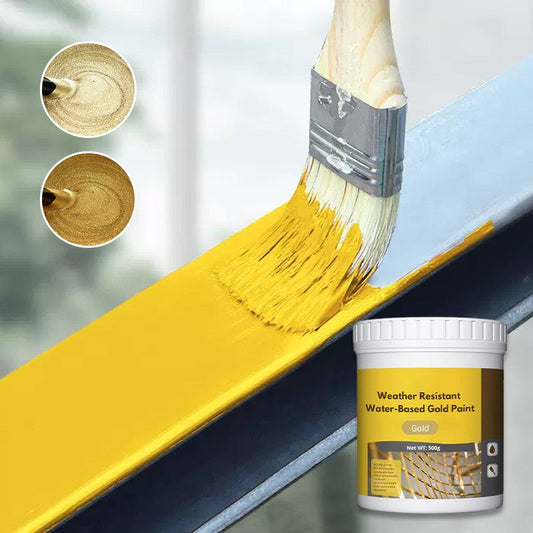 ⏳Time-Limited Special⏰Weather resistant water-based gold paint