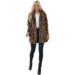 Women's Casual Loose Plush Leopard Coat| Super Soft Warm Stylish Winter Jacket | Viral Fall Winter Outfit
