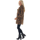 Women's Casual Loose Plush Leopard Coat| Super Soft Warm Stylish Winter Jacket | Viral Fall Winter Outfit