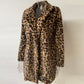 Women's Casual Loose Plush Leopard Coat| Super Soft Warm Stylish Winter Jacket | Viral Fall Winter Outfit