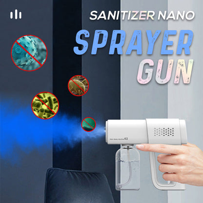 📢📢50% OFF NOW! ⌛ Sanitizer Nano Sprayer Gun – 380ml, Cordless & Ultra-Fine Mist for Home, Office & Garden! 🌿🧴