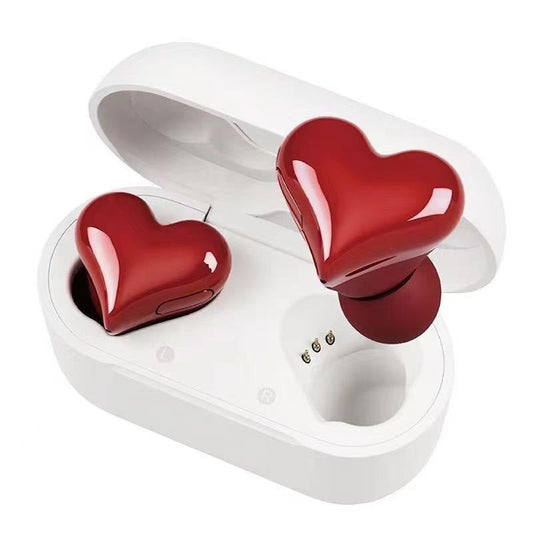 🔥Hot Sale - 50% OFF💖Stylish Heart-Shaped Bluetooth Earbuds