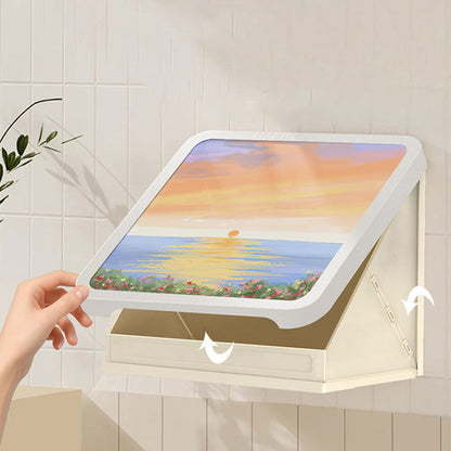 Foldable Bathroom Mural Storage Box
