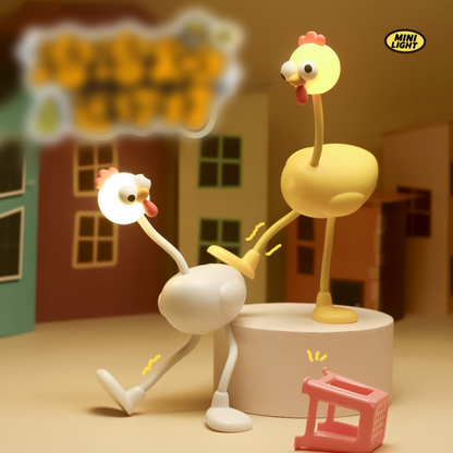Flexible Poseable Chicken Desktop Lamp