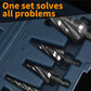🔥5-Piece HSS Step Drill Bit Set for Metal