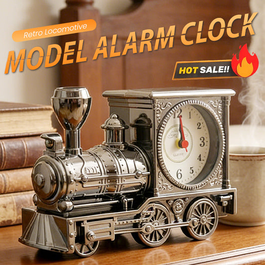 📢📢50% OFF !!⏰Retro Locomotive Model Alarm Clock