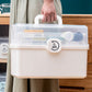 🎉49% OFF! 💊 Household Multi-Tier Large Capacity Medicine Box – Twist-to-Lock, 3-Tier Smart Organization! 🔒✨