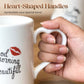 🔥2026 HOT SALE💞Romantic Heart Handle Kissing Mugs for Couples