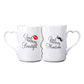🔥2026 HOT SALE💞Romantic Heart Handle Kissing Mugs for Couples