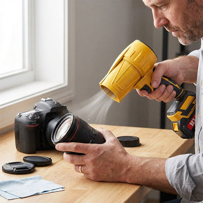 Cordless Turbo Blower 💨🔋 – Brushless, Variable Speed, 70mm Fan, Lightweight & Portable