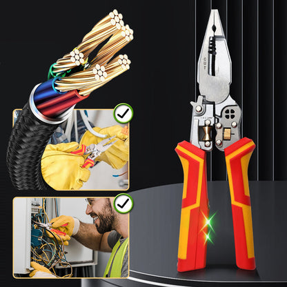 🛠️ 50% OFF NOW! ✨8-In-1 Wire Stripper with Voltage Tester🧰