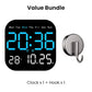 📢📢50% OFF !!!⏰Multifunctional Digital Alarm Clock for Home & Office
