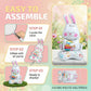 🎁EASTER SALE – 🐰🎉3Giant 3D Standing Bunny Balloon Self-Supporting Festive Cheer