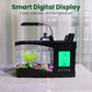 ⏳Limited-time 50% off⏰Mini Desktop Aquarium with LED Lamp & Clock