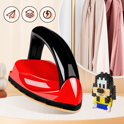 👚 Portable Mini Iron – 25W, 100-240V Worldwide Use, Lightweight 250g, Multi‑Functional for Clothes, Rhinestones & Patches – Ideal for Travel, Students, Crafting (Includes Storage Bag)