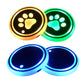 Rechargeable LED Car Cup Holder Lights