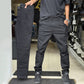 Men’s Slim-Fit Casual Solid Color Pants
