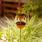 🐦Free Shipping☔️3-Tier Rustic Metal Bird Feeder & Drinker Stake