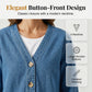 🧥New arrival 50% OFF!🍊Women's Classic Button Front Denim Jacket