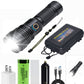 🔦 LIMITED-TIME 50% OFF! ✨ Super Bright Rechargeable Flashlight – 25W, Waterproof, Zoom, 7 Styles ⚡
