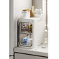 🔥 50% OFF! ✨Narrow Storage Cabinet with Wheels– 1–5 Layers, Wheels & Magnetic Door | Stackable Organizer for Kitchen, Bathroom & Bedroom 🗄️