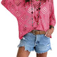 💥Hot Sales-49% OFF🔥Womens Bohemian-Inspired Beige Crochet Top with V-Neck