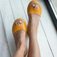 💖Last Day Sale 50% OFF💖Glenda™ Leather Open-Toe Sandals 👡 – Non-Slip Rubber Sole, Cushioned Insole, Minimalist Slip-Resistant Summer Shoes