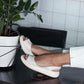 💖Last Day Sale 50% OFF💖Glenda™ Leather Open-Toe Sandals 👡 – Non-Slip Rubber Sole, Cushioned Insole, Minimalist Slip-Resistant Summer Shoes