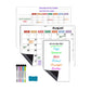 Magnetic Whiteboard Markers with Eraser Cap