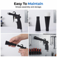 💥LAST DAY SALE 50%OFF💥High‑Pressure Air Blow Gun – 2 Nozzles, for Car, Office, Home & Workshop Cleaning