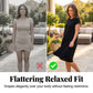🌺Summer Hot Sale 50% OFF💐Women's Loose Midi Dress – Soft & Breathable, Side Pockets, Relaxed Fit, S–5XL – Machine Washable, Wrinkle Resistant – Versatile Everyday Wear