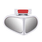 🚗 Blind Spot Mirror with Dual Wide View – 360° Adjustable, HD Glass, Weatherproof – Eliminate Curb Rash & Improve Parking Safety (1 or 2 Pack)