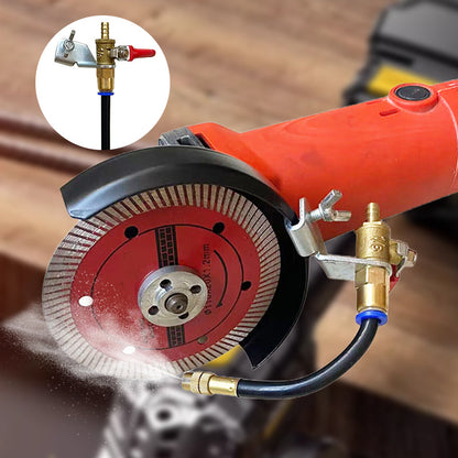 🔧 Cutting Machine Water Sprayer – Dual Spray Modes (Mist/Stream), Flexible Aluminium Pipe, Universal Faucet Adapter – Reduces Dust & Cools Tools for Safer Work