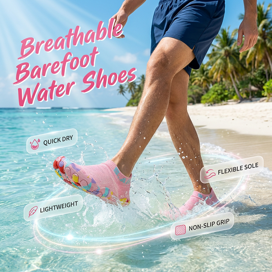 👣New Arrival 50% OFF！！🌊 Lightweight Water Shoes – Fast-Drying Aqua Socks for Surf, Swim, or Fitness. Anti-Slip Sole, Breathable Mesh. Great for Yoga, Running, or Beach Walks. 🏄‍♂️🏃‍♀️