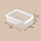 🔥50% Rabatt！❄️📦 Hard Shell Transparent Storage Bags – PET Crystal Clear, Waterproof, Stackable, Multi Sizes – Perfect for Travel, Cosmetics, Toys & Home Organization (Pink/White/Black)