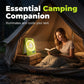 🔥Tech bestseller – over 50,000 sold！🥳🔆 2-in-1 Solar Fan & LED Light – 2400mAh Power Bank, Type-C + Solar Charging, Foldable Portable – Ideal for Camping, Power Outages & Outdoor Use