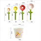 📢📢50% OFF !! ⏰🌸✨ Ceramic Flower Pot Measuring Spoons Set – Food-Grade, 4 Sizes (1/4 tsp - 1 Tbsp), Cute Kitchen Decor & Gift 🎁